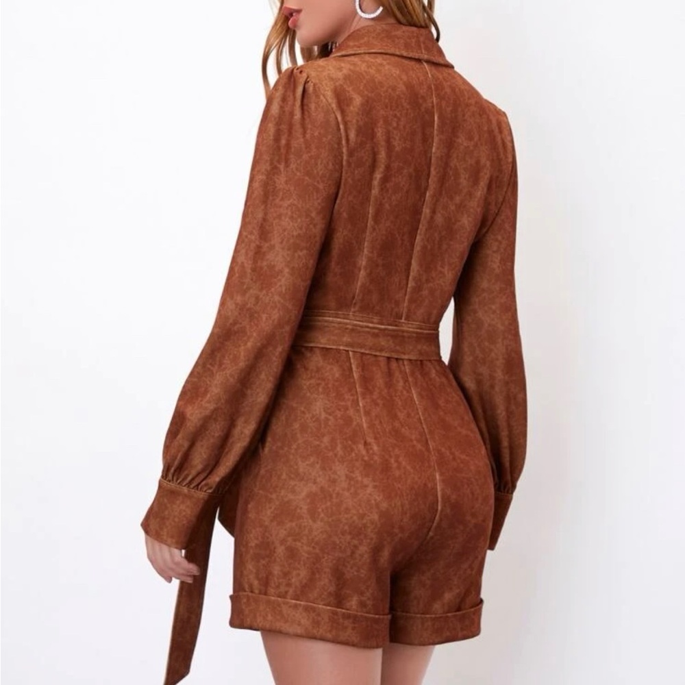 Belted Romper